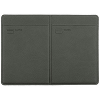 Обложка для автодокументов Devon Light, серая