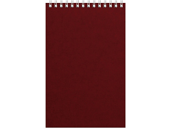 Бизнес - блокнот Альт А5 (127 х 198 мм) Office 60 л., бордовый