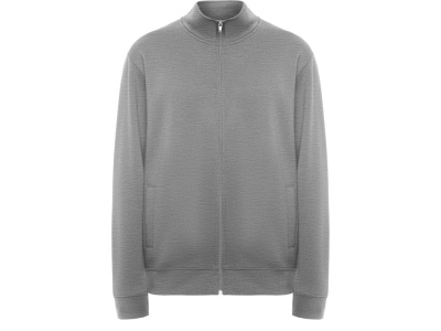 Толстовка на молнии Ulan, серый меланж