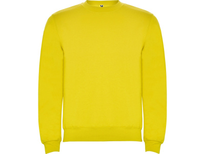 Свитшот с начесом Clasica унисекс, желтый