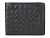 Портмоне Mano Don Luca, натуральная кожа в черном цвете, 11 х 9 см