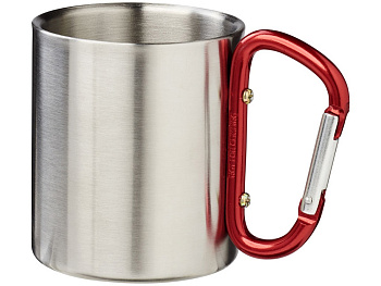 Термокружка с ручкой-карабином Alps 200мл, красный