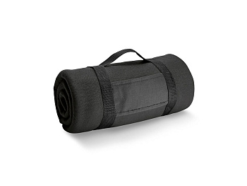 THORPE. Флисовый плед 180 г/м2, Черный