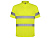 Поло Polaris мужское, неоновый желтый