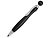 Ручка-стилус шариковая Naples, черный