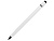 Вечный карандаш Eternal со стилусом и ластиком, белый