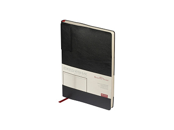 Ежедневник недатированный  А5 LONDON, черный