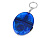 Брелок-рулетка с набором отверток и фонариком, синий