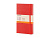 Записная книжка Moleskine Classic (в линейку) в твердой обложке, Large (13х21см), красный