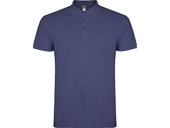 Рубашка поло Star мужская, индиго