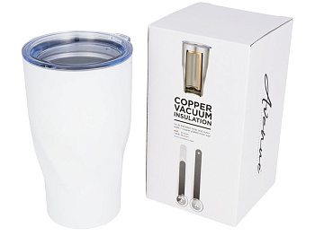 Вакуумный стакан Hugo, белый