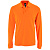 Рубашка поло мужская с длинным рукавом Perfect LSL Men, оранжевая