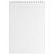 Блокнот Dali в клетку, белый