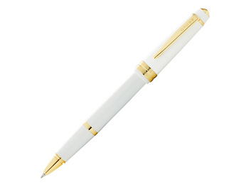 Ручка-роллер Cross Bailey Light Polished White Resin and Gold Tone