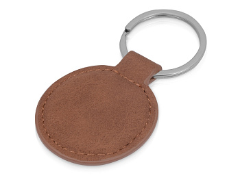 Брелок Alen круглый, коричневый