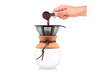 POUR OVER 1L. Coffee maker 1L, натуральный