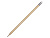 Шестигранный карандаш с ластиком Presto, натуральный