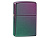 Зажигалка ZIPPO Classic с покрытием Iridescent, латунь/сталь, фиолетовая, матовая, 38x13x57 мм