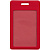 Чехол для пропуска Dorset, красный