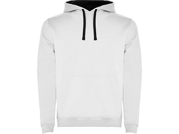 Толстовка с капюшоном Urban детская, белый/нэйви