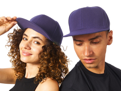 Бейсболка с прямым козырьком Los Angeles, синий