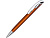 Ручка шариковая Нормандия оранжевый металлик