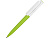 Ручка пластиковая шариковая Umbo BiColor, зеленое яблоко/белый