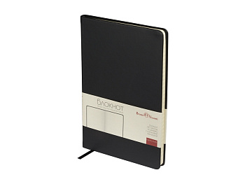 Блокнот А5 Megapolis Velvet, черный