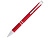Шариковая ручка Moneta из АБС-пластика, красный