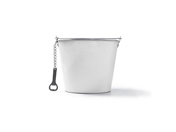 Ведро для охлаждения напитков LAMBIC, объем 6 л, белый