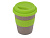 Стакан с силиконовой крышкой Cafe, зеленое яблоко