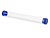 Футляр-туба пластиковый для ручки Tube 2.0, прозрачный/синий