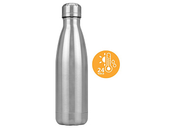 Термобутылка Актив, 500 мл, серебристый (P)