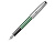 Перьевая ручка Parker Sonnet Essentials Green SB Steel CT, перо: F, цвет чернил: black, в подарочной упаковке.