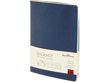 Бизнес - блокнот А5 (128 х 210 мм.) Conceptual Office 40 л., синий