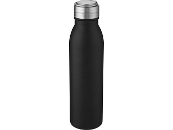 Harper, спортивная бутылка из нержавеющей стали объемом 700 мл с металлической петлей, черный