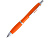 Ручка пластиковая шариковая MERLIN, апельсин