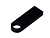 USB 2.0-флешка на 16 Гб с мини чипом и круглым отверстием, черный