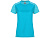 Спортивная футболка Zolder женская, бирюзовый/меланжевый бирюзовый