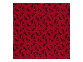 Шелковый платок Victoire Cherry