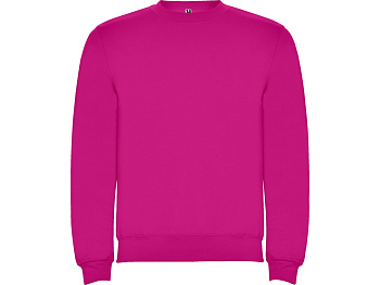 Свитшот с начесом Clasica унисекс, фуксия