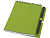 Блокнот Luciano Eco на пружине, с карандашом, маленький, зеленый