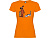 Футболка Жил-был Пес женская, оранжевый