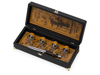 Набор Подарочный, темно-коричневый/бордовый