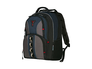 Рюкзак Cobalt WENGER 16, синий, полиэстер/ПВХ, 35 x 23 x 46 см, 23 л