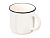 Кружка с каймой Countryside M, белый 410ml