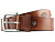 Ремень KLONDIKE Creek, односторонний, натуральная воловья кожа, цвет коньячный, 110 х 4 см