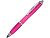 Ручка пластиковая шариковая Nash, розовый, синие чернила