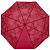 Складной зонт Gems, красный