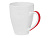 Кружка Good Day 320мл, белый/красный